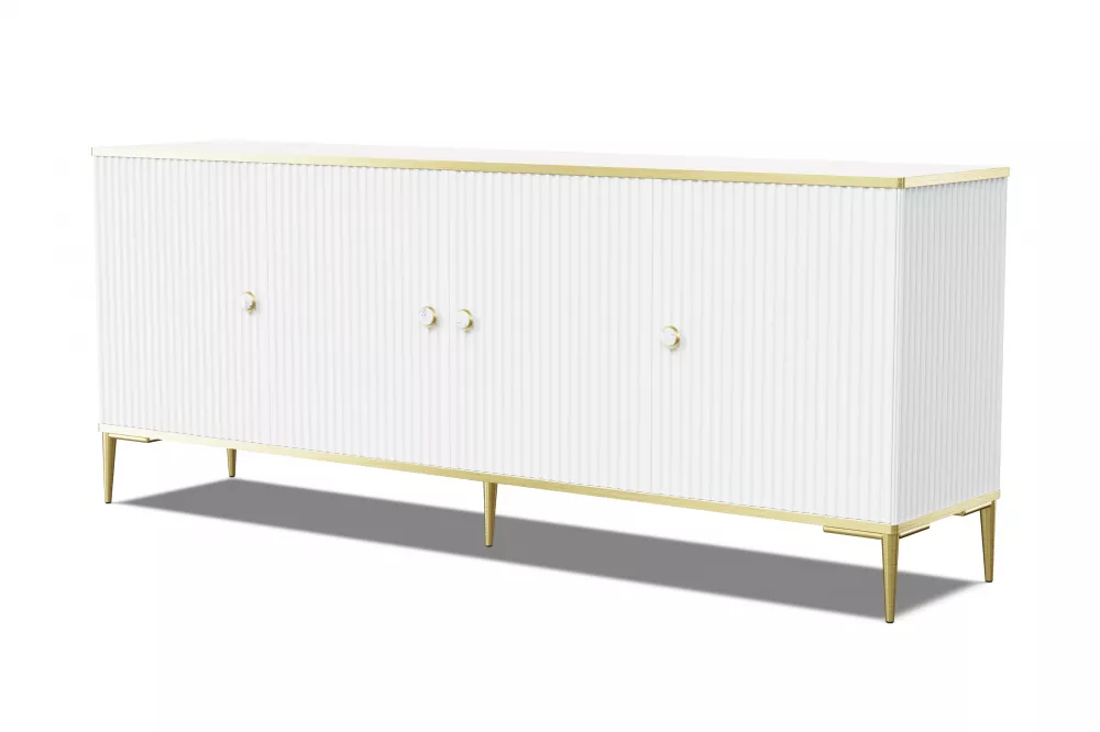Kumode Petra K4D · Balts · 182 × 40 × 73 cm