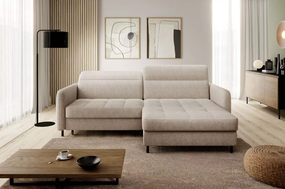 Dīvāns Gomsi Premium Standard · Krēma · 165 × 228 × 92 cm