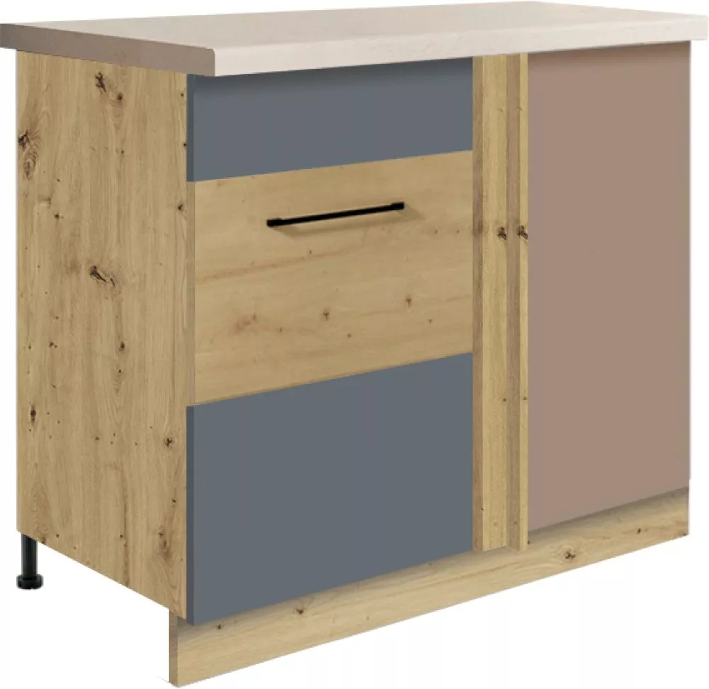 Virtuves skapis Infinity 24D-25D Puse: kreisā,