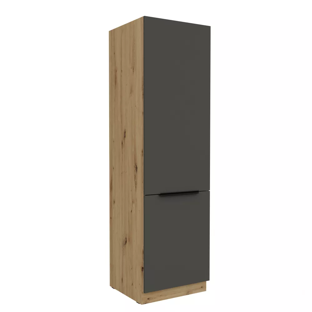 Virtuves skapis Aria Graphite 60 LO-210 2F