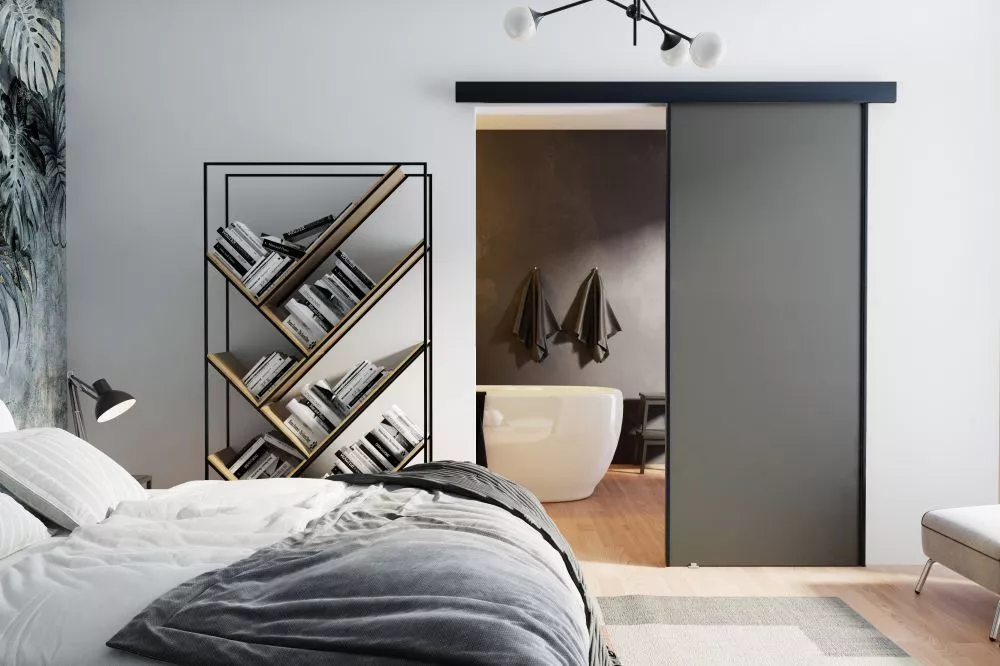 Bīdāmās durvis Marti Loft · Antracīts · 106 × 205 cm