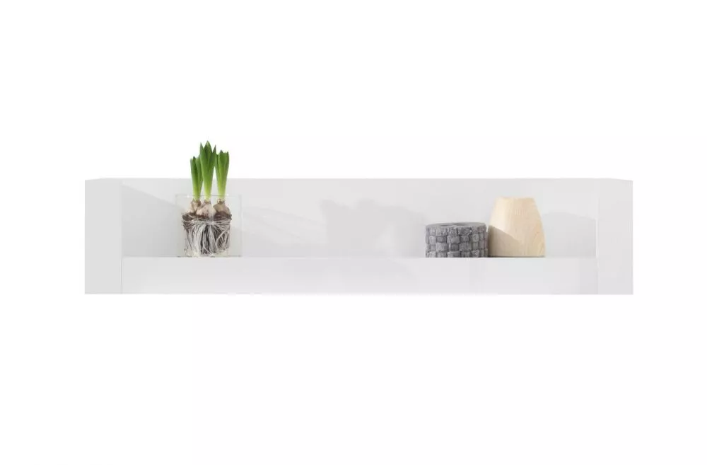 Plaukts Bergen BE12 · Balts · 120 × 25 × 24 cm