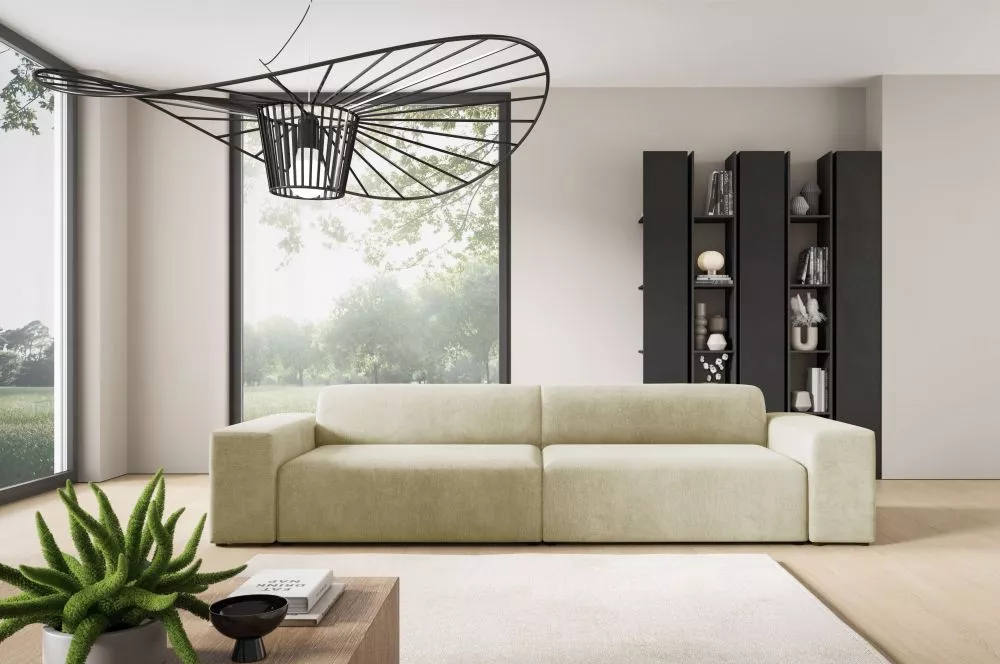 Dīvāns Modullo 2S Premium Standard · Bēšs · 104 × 296 × 70 cm
