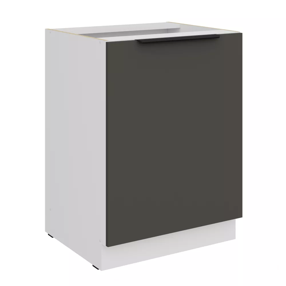 Virtuves skapis Aria Graphite 60 D 1F BB