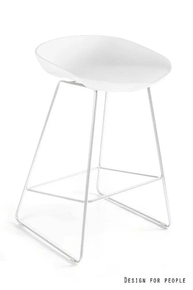 Krēsls Club White · Balts · 62 × 45 × 43 cm