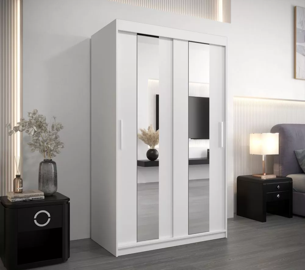 Skapis Pole · Balts · 120 × 62 × 200 cm
