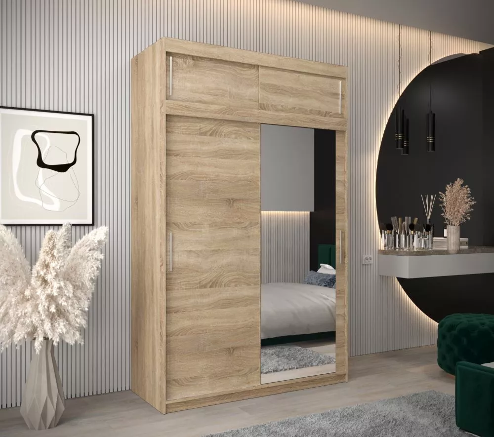 Skapis Tokyo 2 Plus · Sonoma · 150 × 62 × 240 cm