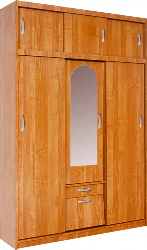 Skapis Aleksander 2 · Alksnis · 148.6 × 41 × 225 cm