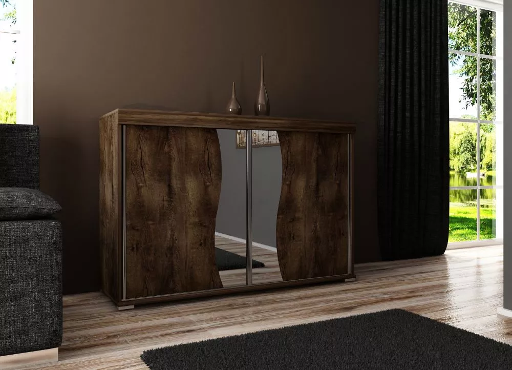 Kumode Tablet 2 · Tumšais osis · 120 × 45 × 94 cm