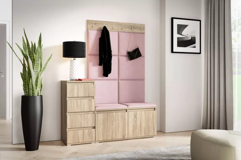 Apavu plaukts Emi 34 Trinity Korpusa krāsa: sonoma, · 130 × 184.5 × 40 cm