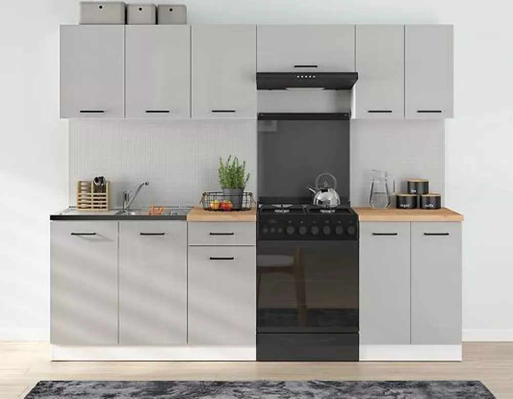 Virtuves komplekts Junona Line 240 Gloss Materiāls : MDF + LKSP plātne,