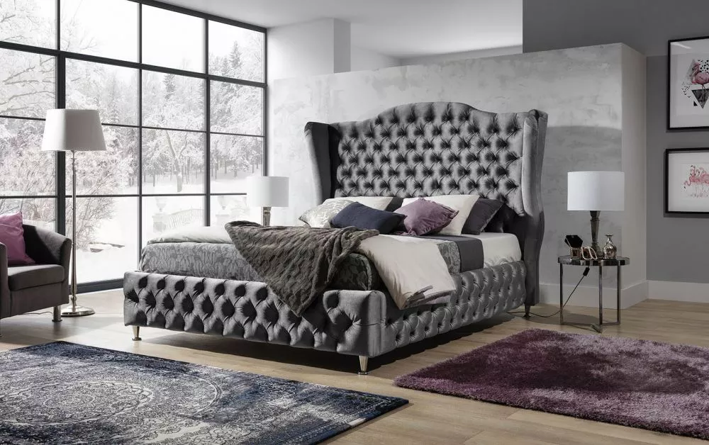 Gulta Baron Premium Standard ar stelāžu Guļamvietas platums: 200 cm, Guļamvietas garums: 200 cm, stelāžas tips: Elastīga