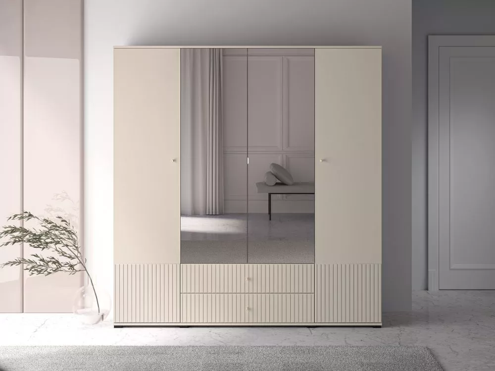 Skapis Sophie 23 · Bēšs · 200 × 55 × 210 cm