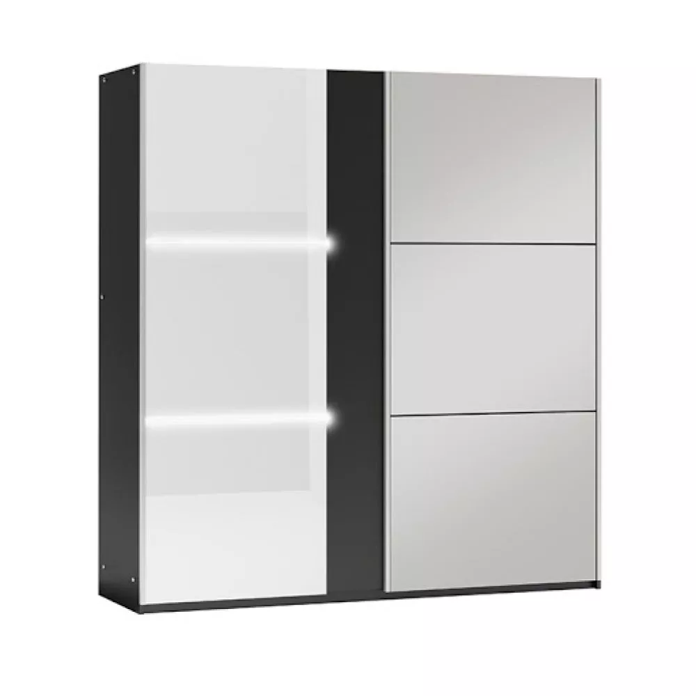 Skapis Tunis ar LED · 200 × 65 × 215 cm
