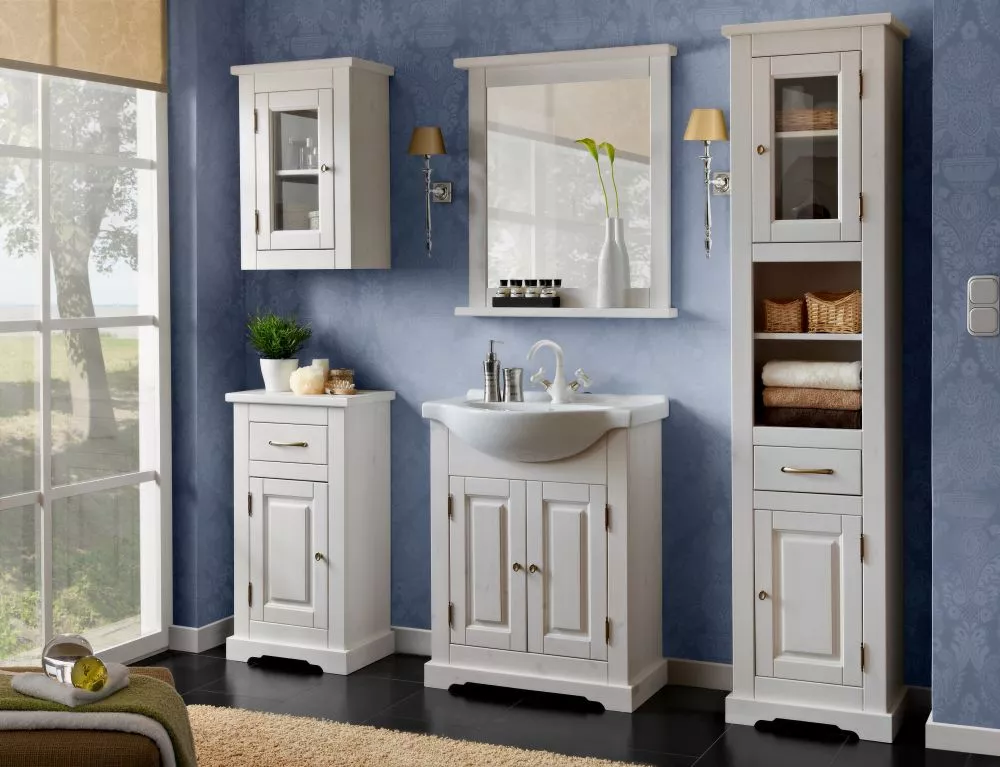 Vannas istabas komplekts Romantic 65 · Balts · 190 × 35 cm
