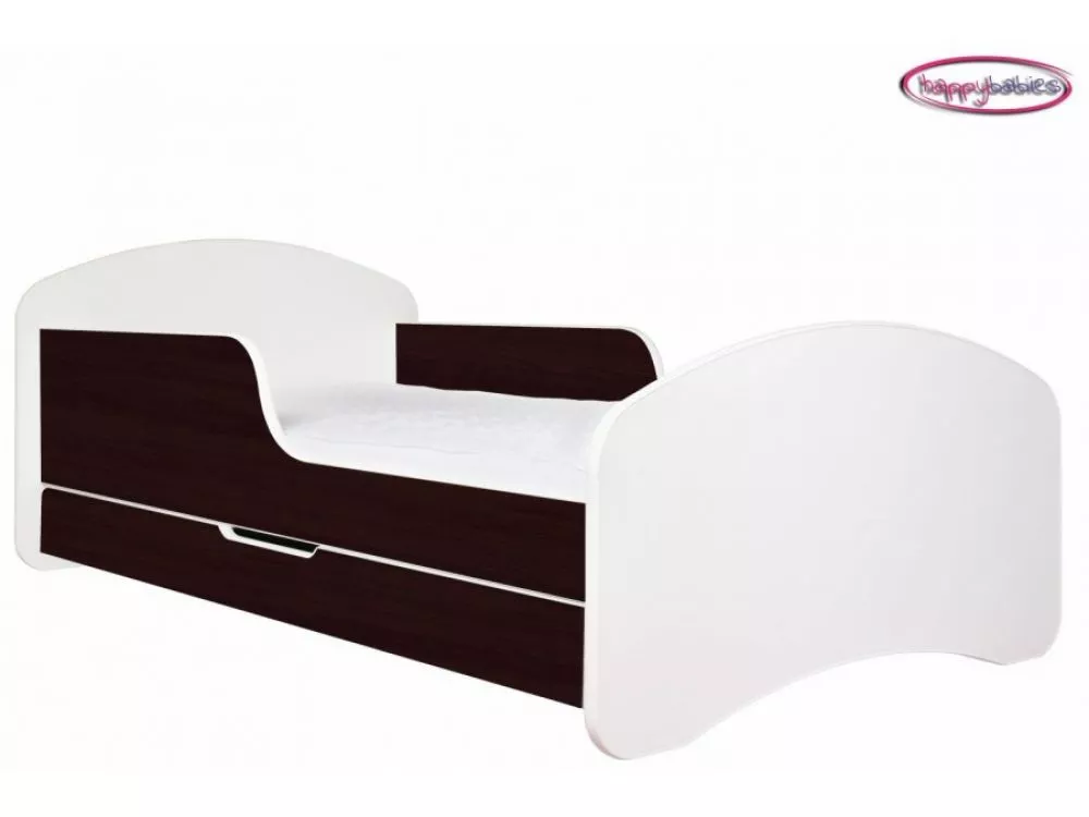 Bērnu gulta Animals L04 160x80 ar stelāžu Guļamvietas platums: 80 cm, Guļamvietas garums: 160 cm, · 92 × 164 × 65 cm
