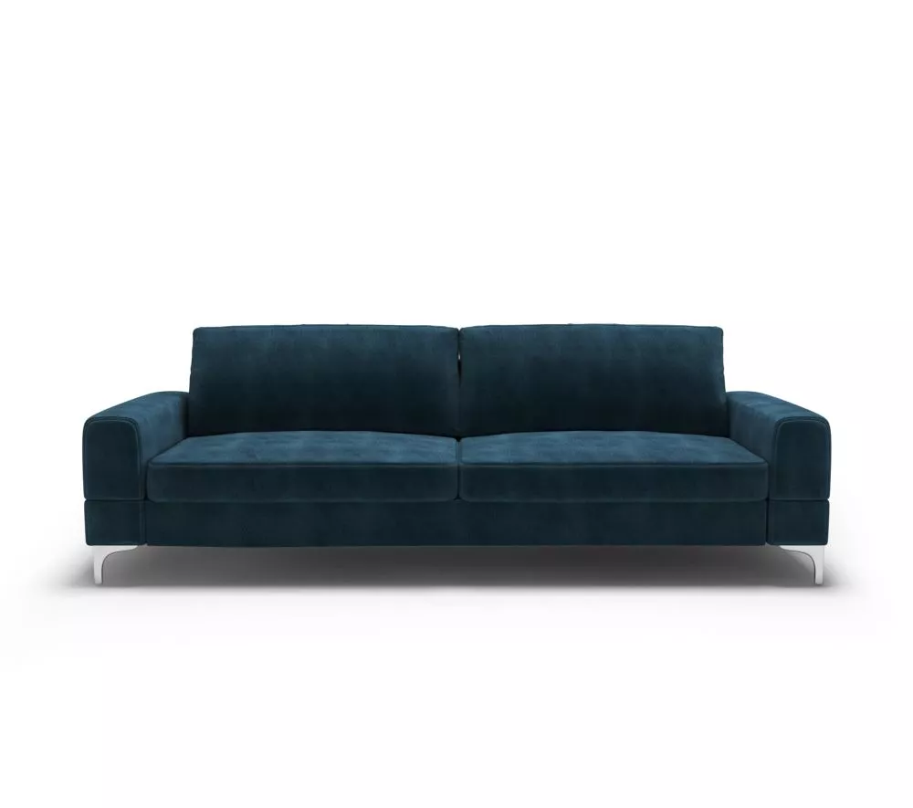 Dīvāns Aria 2S Standard · Zils · 90 × 180 × 89 cm