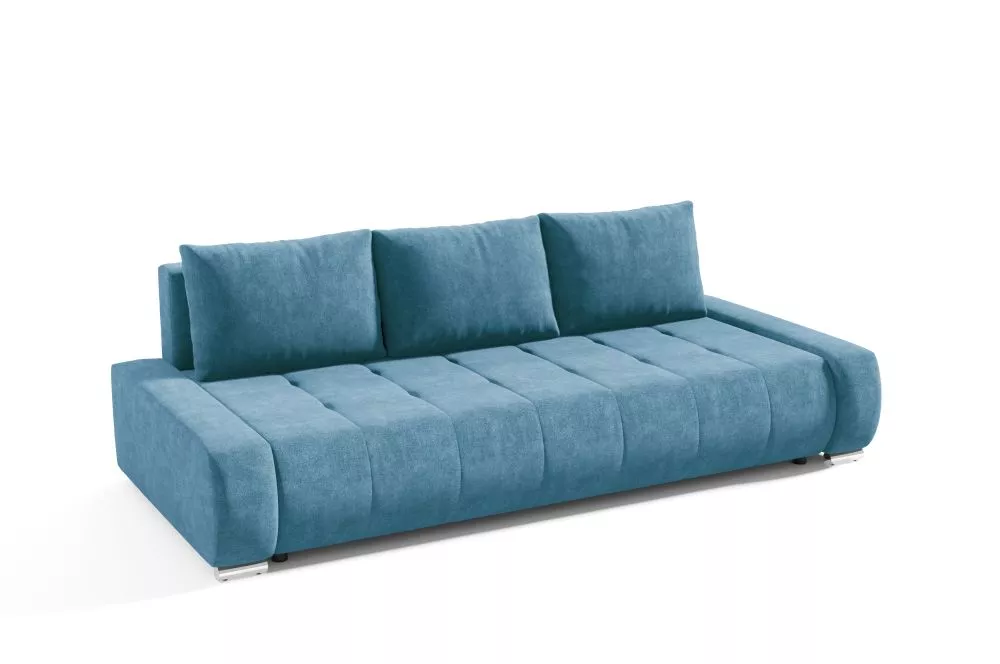 Dīvāns Velutti Standard · Gaiši zils · 110 × 240 × 85 cm