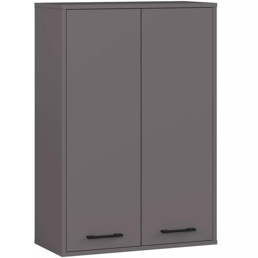 Vannas istabas skapītis Fin W64 2D · Grafīts · 64.2 × 93.6 × 30.5 cm