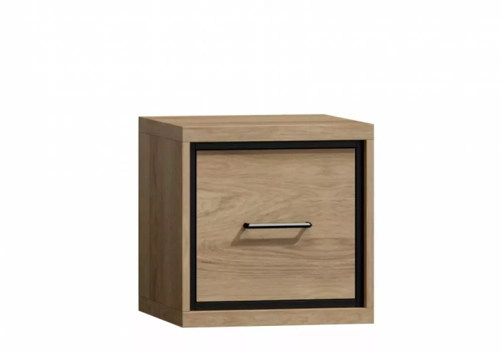 Naktsgaldiņš Mediolan M16 · Dabīgs hickory · 40 × 41 × 41 cm