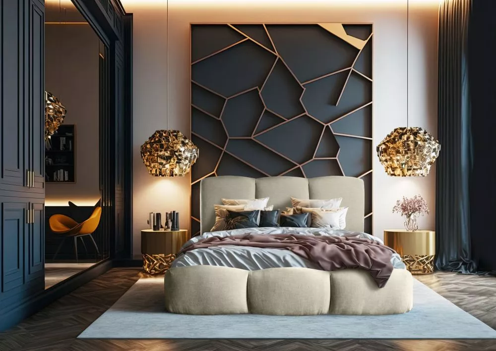 Gulta Allure Boston Standard ar stelāžu Guļamvietas platums: 140 cm, Guļamvietas garums: 200 cm, stelāžas tips: koka, · 