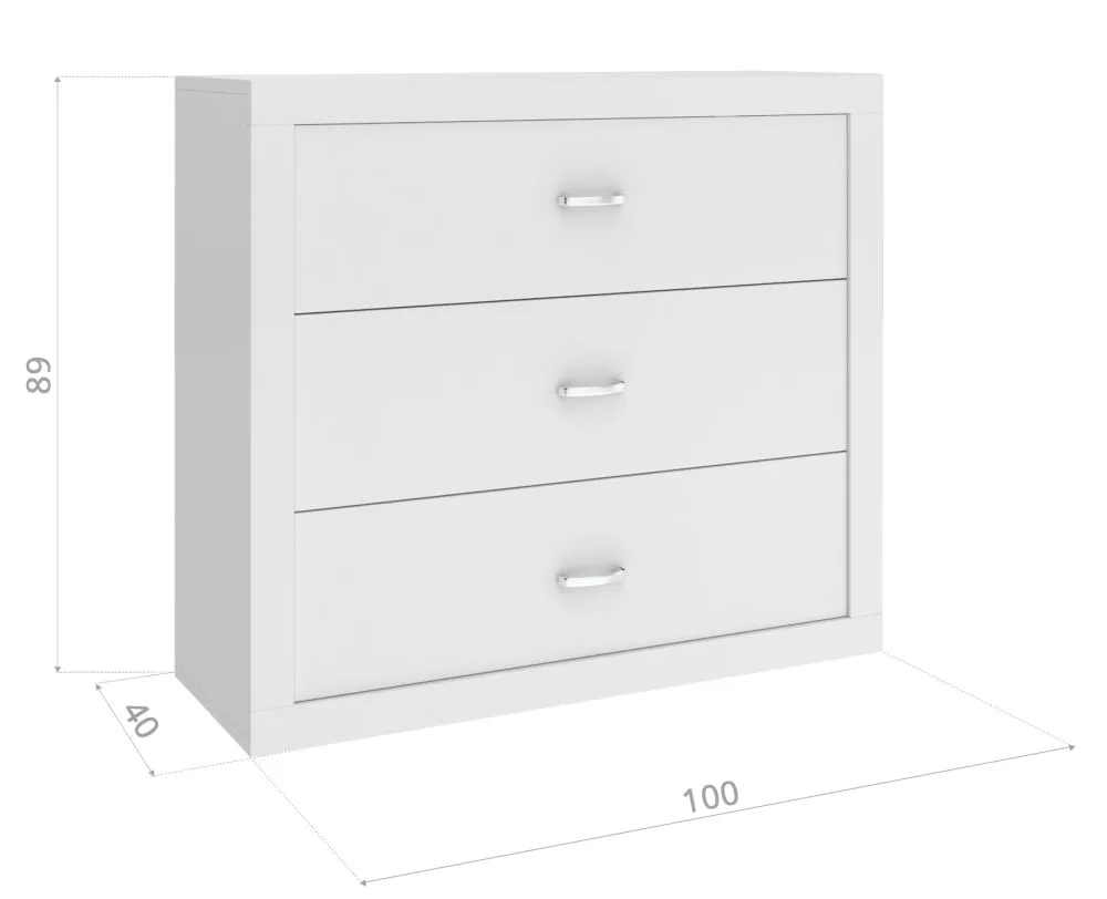 Kumode Filip K Color · 100 × 40 × 89 cm