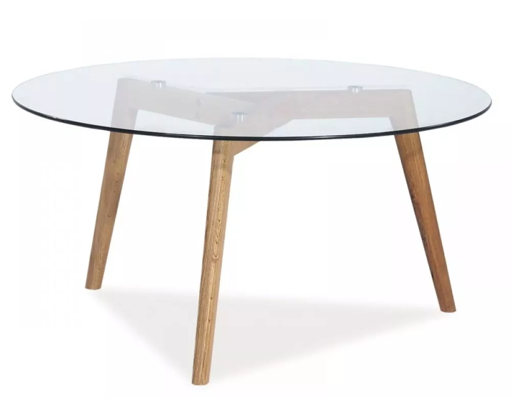 Žurnālgalds Oslo L2 · Caurspīdīgs · 45 cm