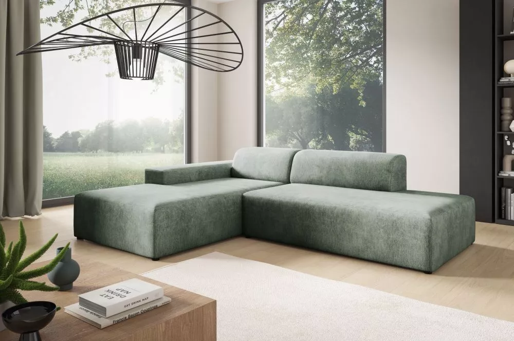 Dīvāns Modullo L Long Premium Standard · Pelēks · 190 × 266 × 70 cm