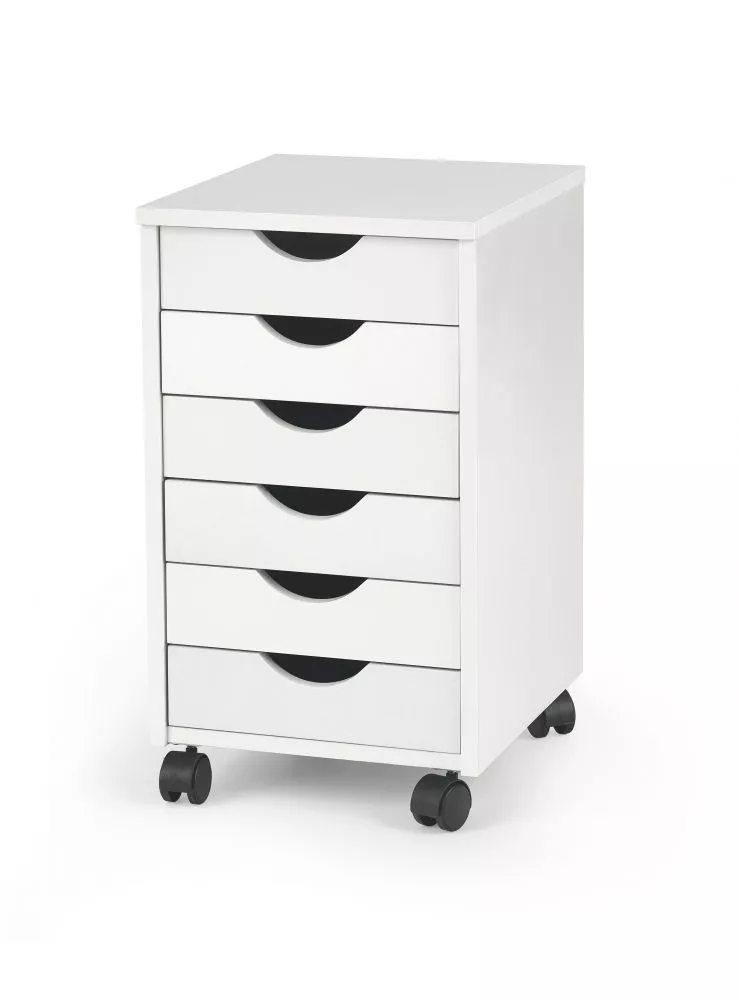 Kumode Simon 2 · Balts · 37 × 41 × 63 cm