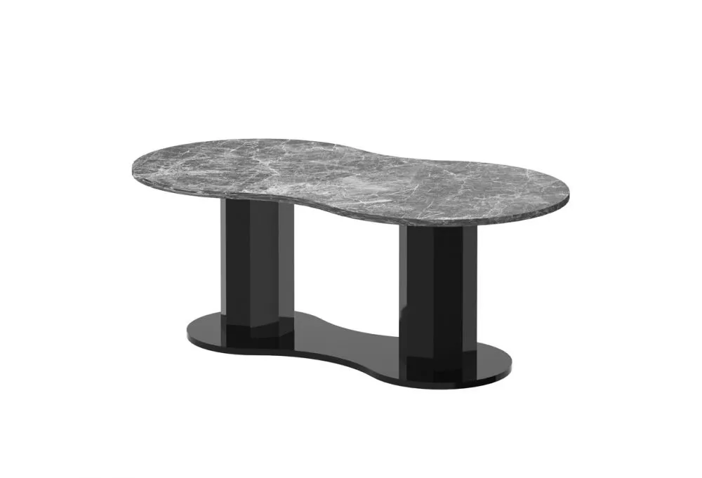 Žurnālgalds Infinita Gloss Korpusa krāsa: tumšais marmors, · 128 × 70 × 50 cm