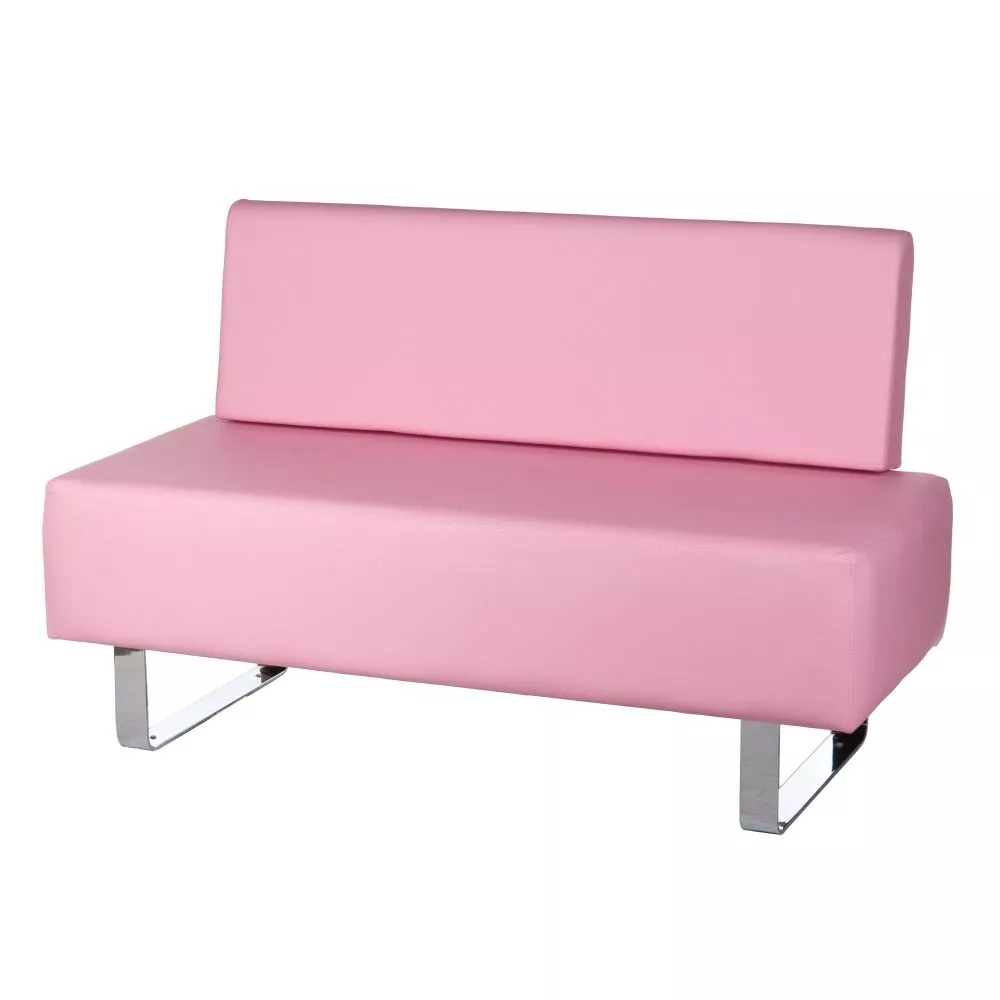 Dīvāns BD-6713 · Rozā · 50 × 140 × 85 cm
