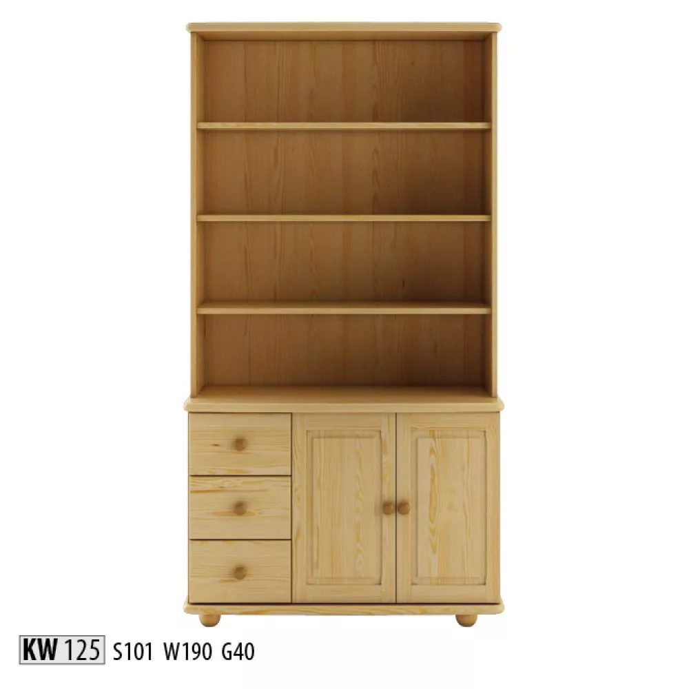 Sekcija KW 125 · Priede · 101 × 40 × 190 cm