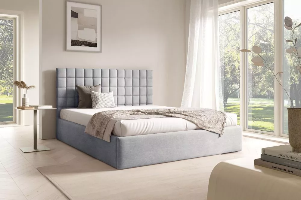 Gulta Best 3 standard ar stelāžu Guļamvietas platums: 160 cm, Guļamvietas garums: 200 cm, stelāžas tips: koka, · Gaiši p