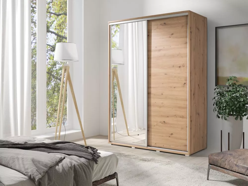 Skapis Penelopa 2 · Ozols artisan · 155 × 66 × 215 cm
