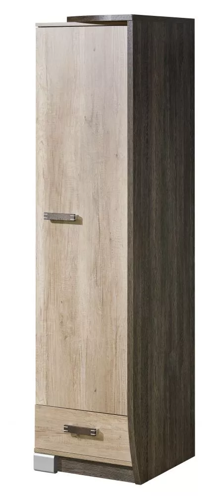 Skapis Romero R17 · Arusha + ozols canyon · 50 × 58 × 192.5 cm