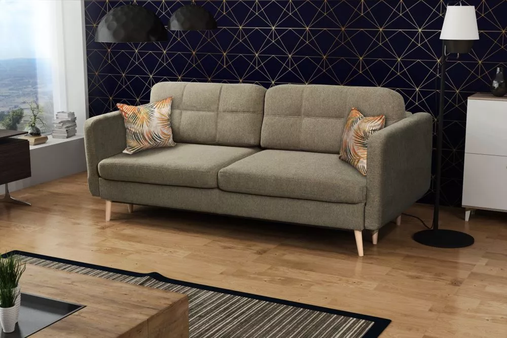 Dīvāns Prince Comfort standard · Brūns · 94 × 230 × 89 cm