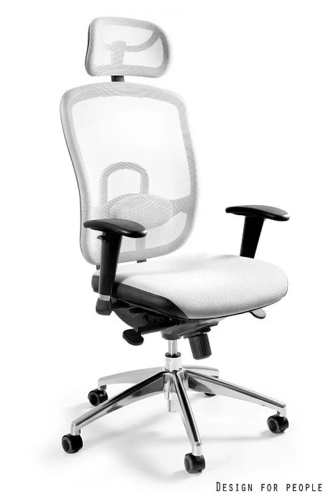 Datorkrēsls Vip Sēdvietas platums: 48 cm, · Balts · 54 × 50 × 123 cm