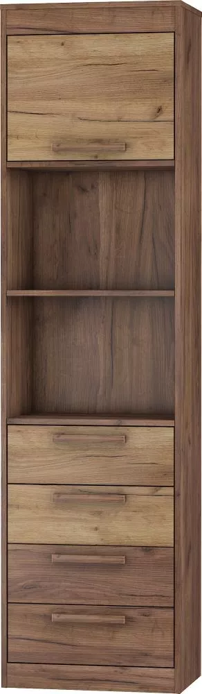 Plaukts Maximus MXS 29 · Tobaco ozolos + zelta ozols · 52 × 193 × 33.4 cm