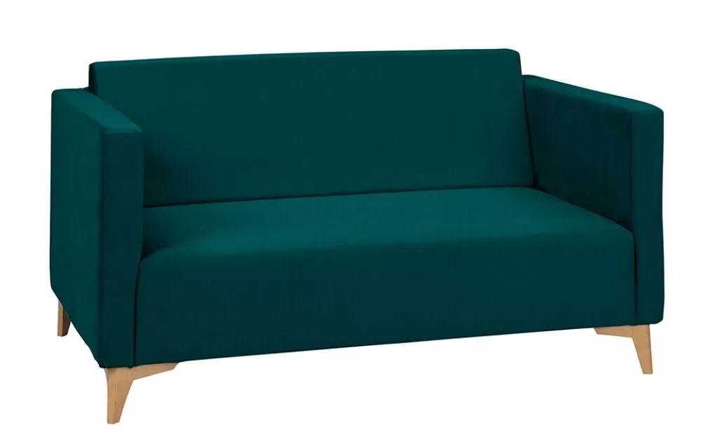 Dīvāns Szafir 2S Standard · Tirkīzs · 82 × 136 × 74 cm