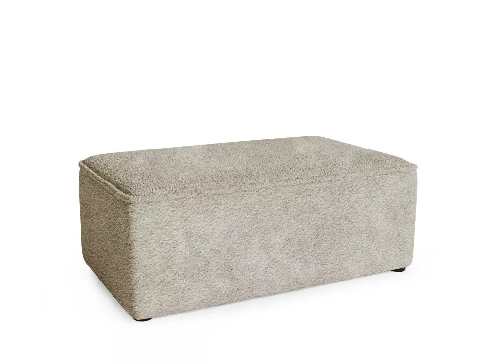Pufs Loretto P Premium Standard Auduma numurs: Abriamo 02, · Brūns · 100 × 38 × 60 cm