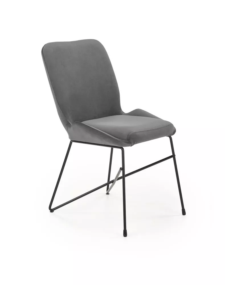 Krēsls K-454 · Pelēks · 83 × 46 × 55 cm