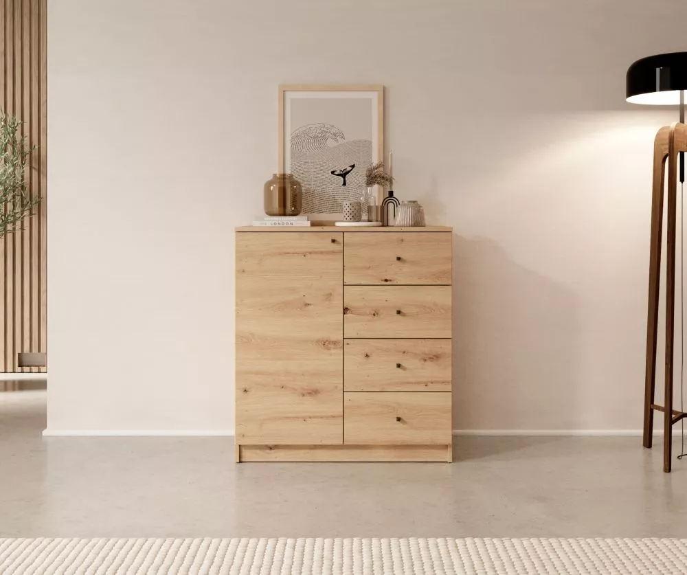 Kumode Evi 01 · Ozols artisan · 80 × 40 × 87 cm