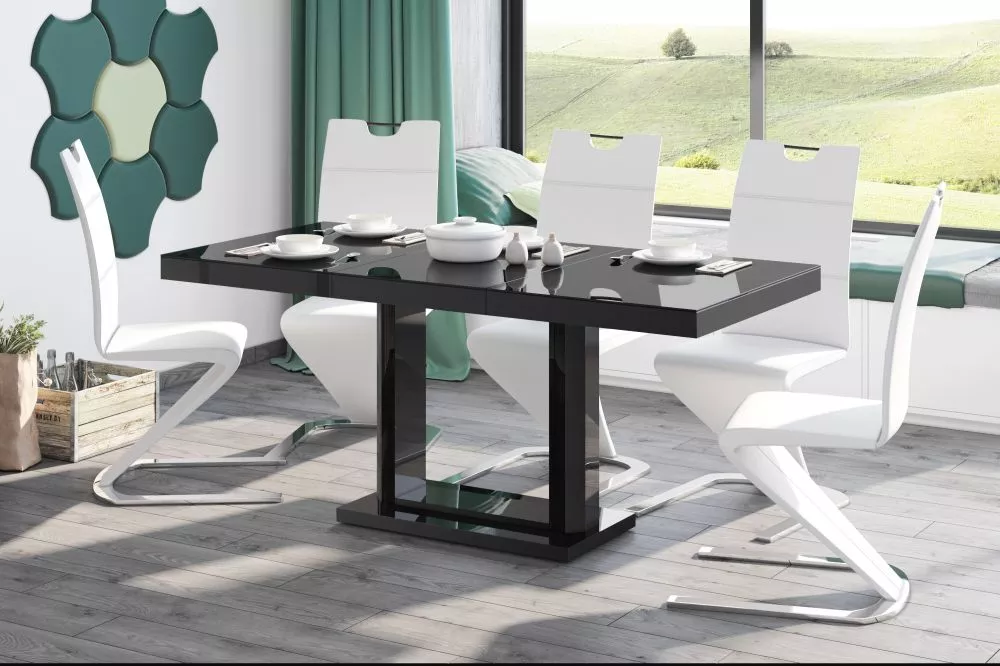 Galds Quadro 120 Gloss · 120 × 75 × 80 cm