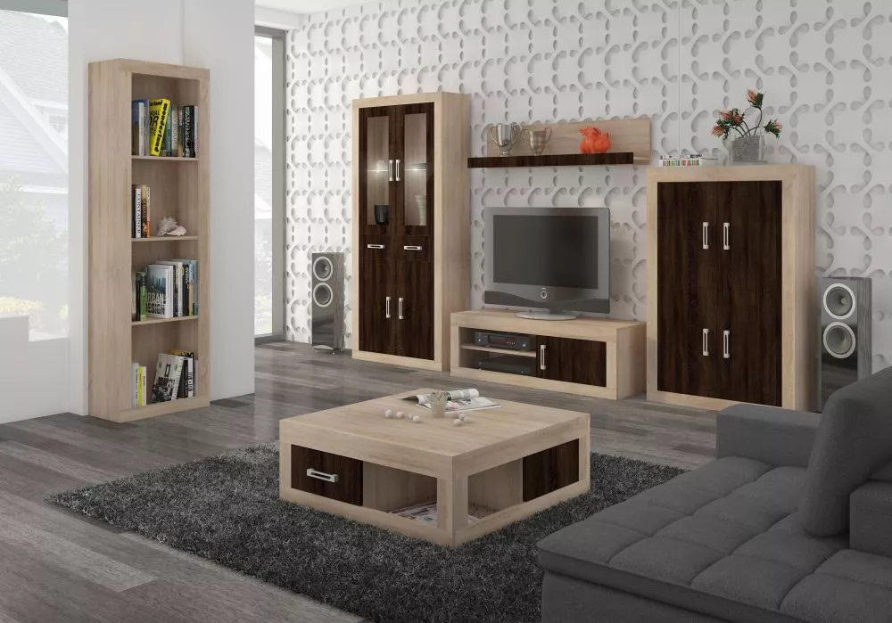 Komplekts Verin Zestaw 10 · Sonoma + šokolādes sonoma