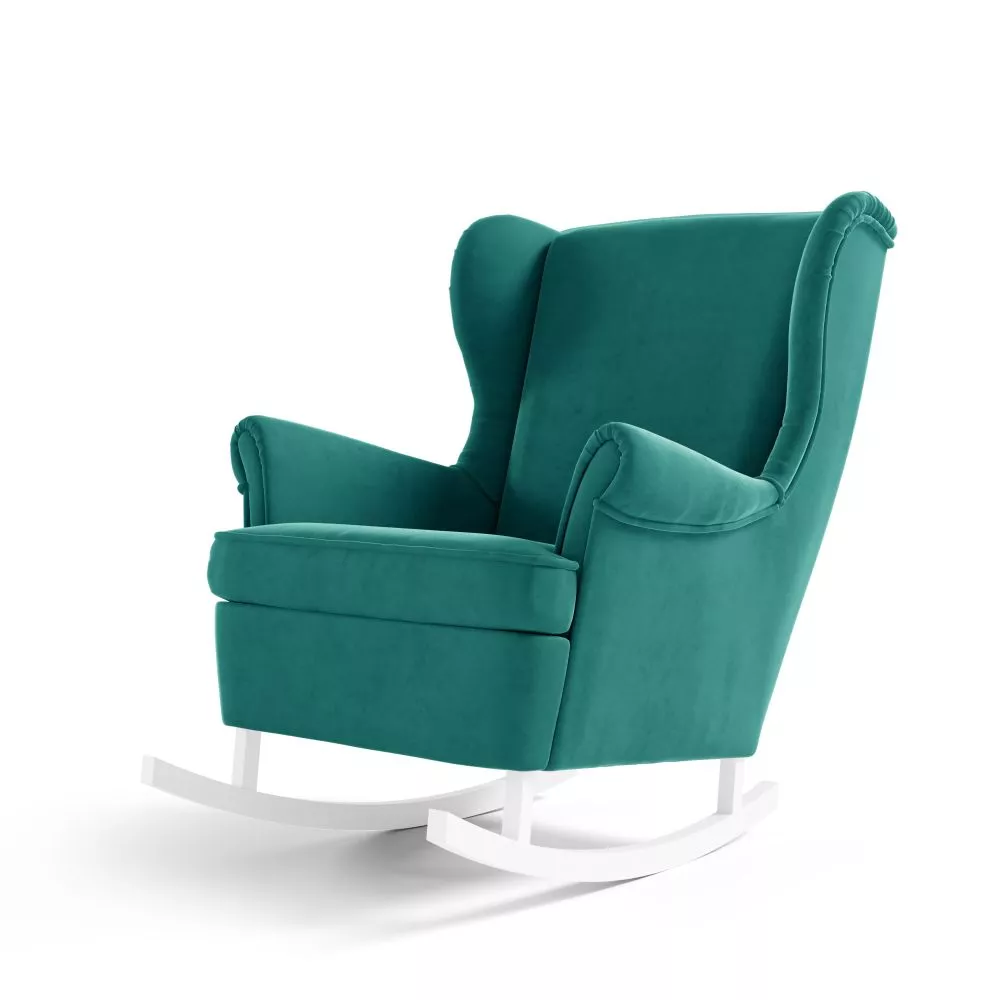 Mīksts krēsls Maya Uszak typ 196 Standard Sēdvietas dziļums: 58 cm, · Zaļš · 80 × 88 × 104 cm