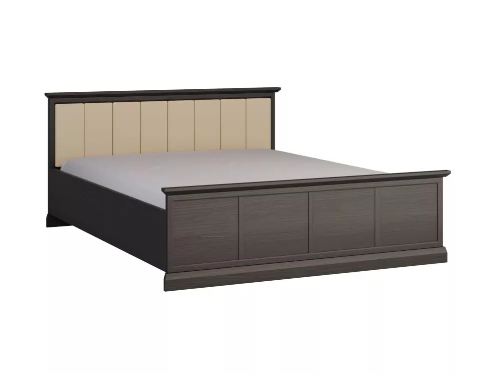 Gulta Lucca L160 ar stelāžu Guļamvietas platums: 160 cm, Korpusa krāsa: Grafīts, Guļamvietas garums: 200 cm, · 169 × 210