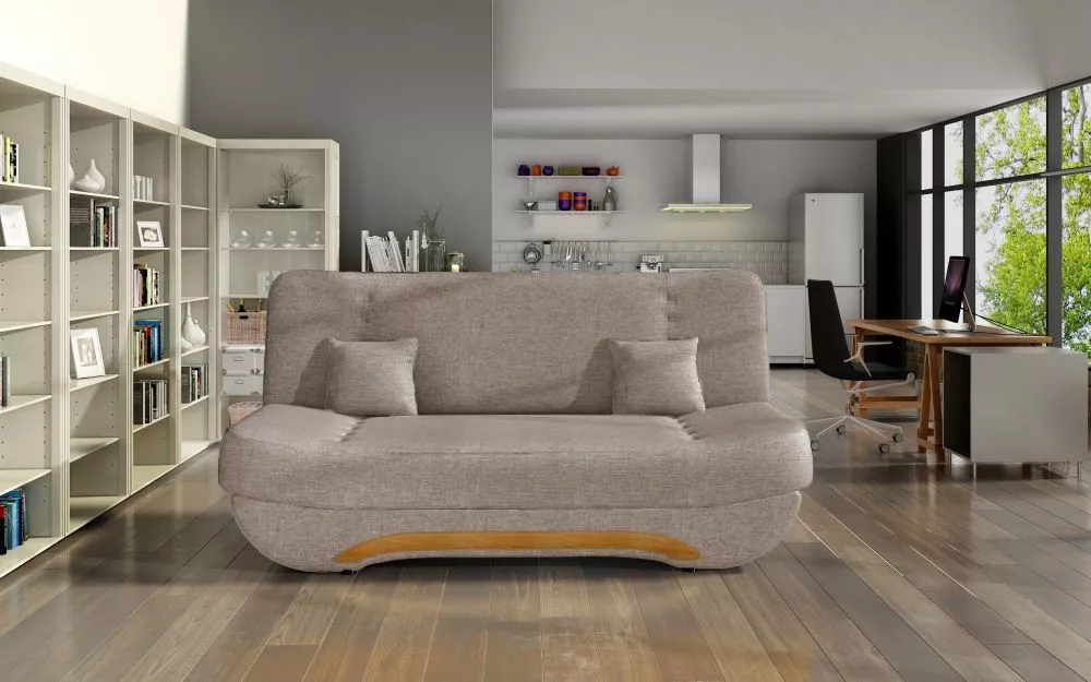 Dīvāns Ewa 2 Classic standard · Bēšs · 92 × 194 × 95 cm