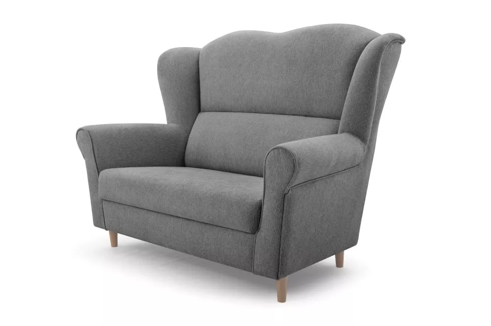 Dīvāns Loft 2 Classic Standard · Tumši pelēks · 83 × 144 × 104 cm
