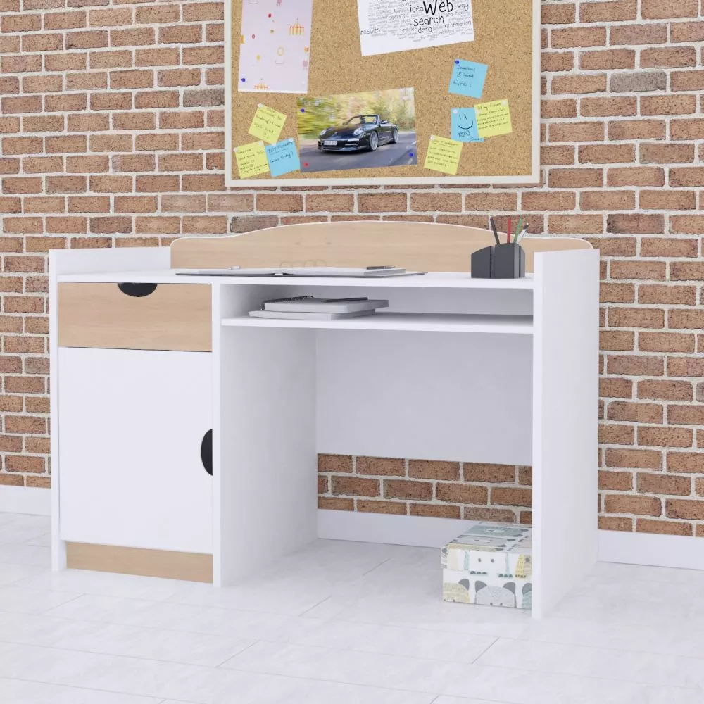 Bērnu rakstāmgalds Classic B04 Maksimālais augstums: 89 cm, · 125 × 75 × 60 cm