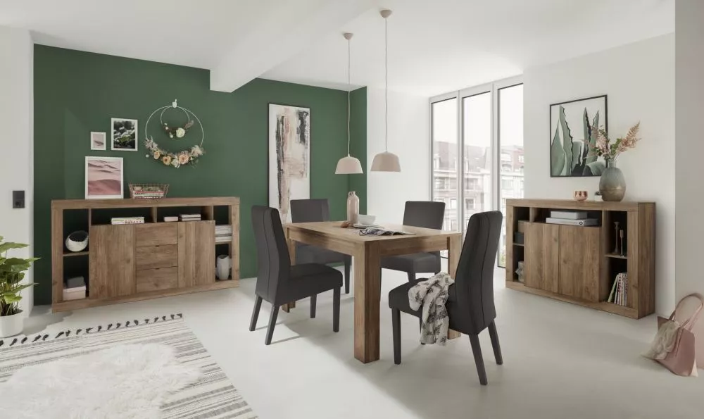 Galds Rimini S180 · Ozols Mercure · 180 × 79 × 90 cm
